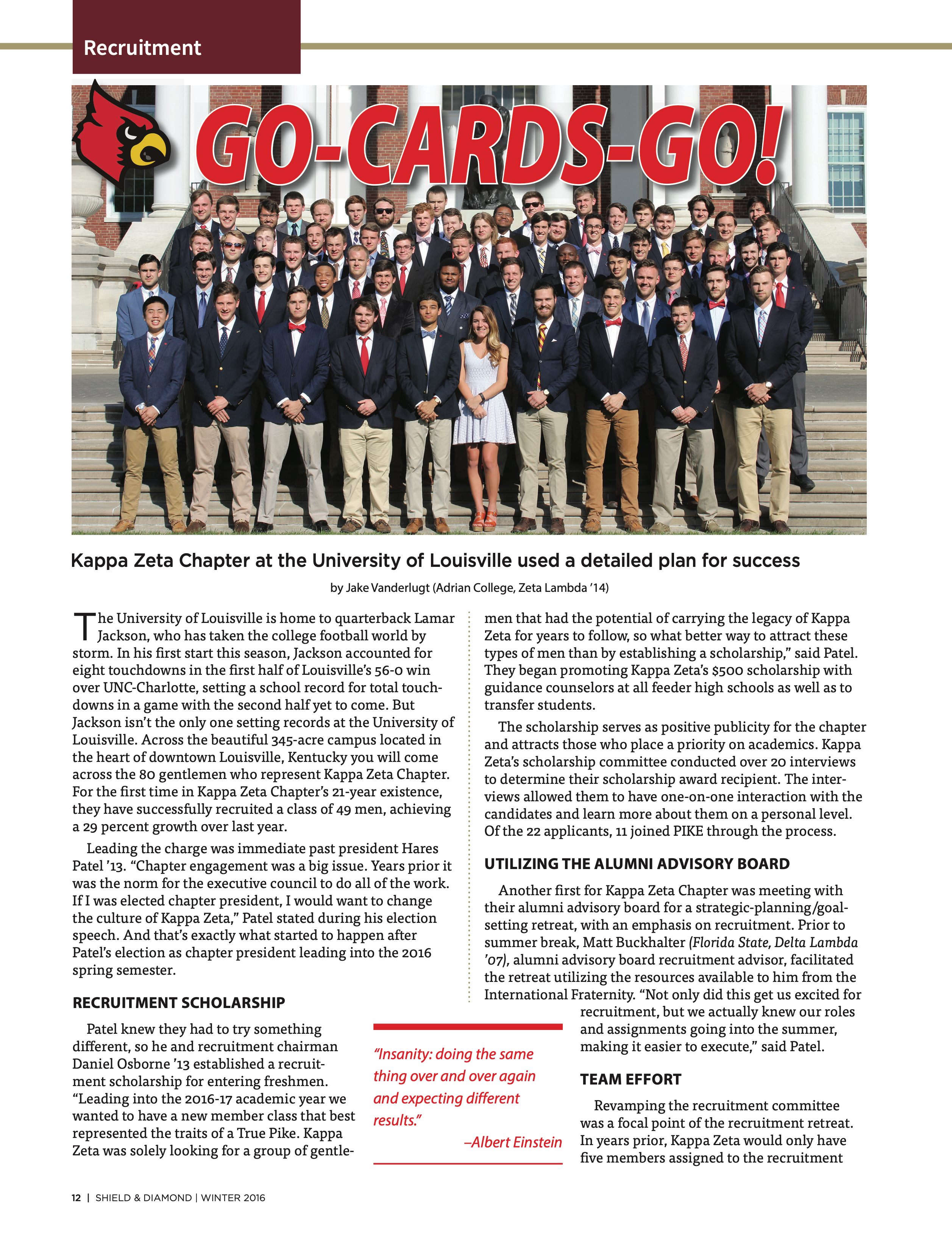 Recruitment: Go-Cards-Go!